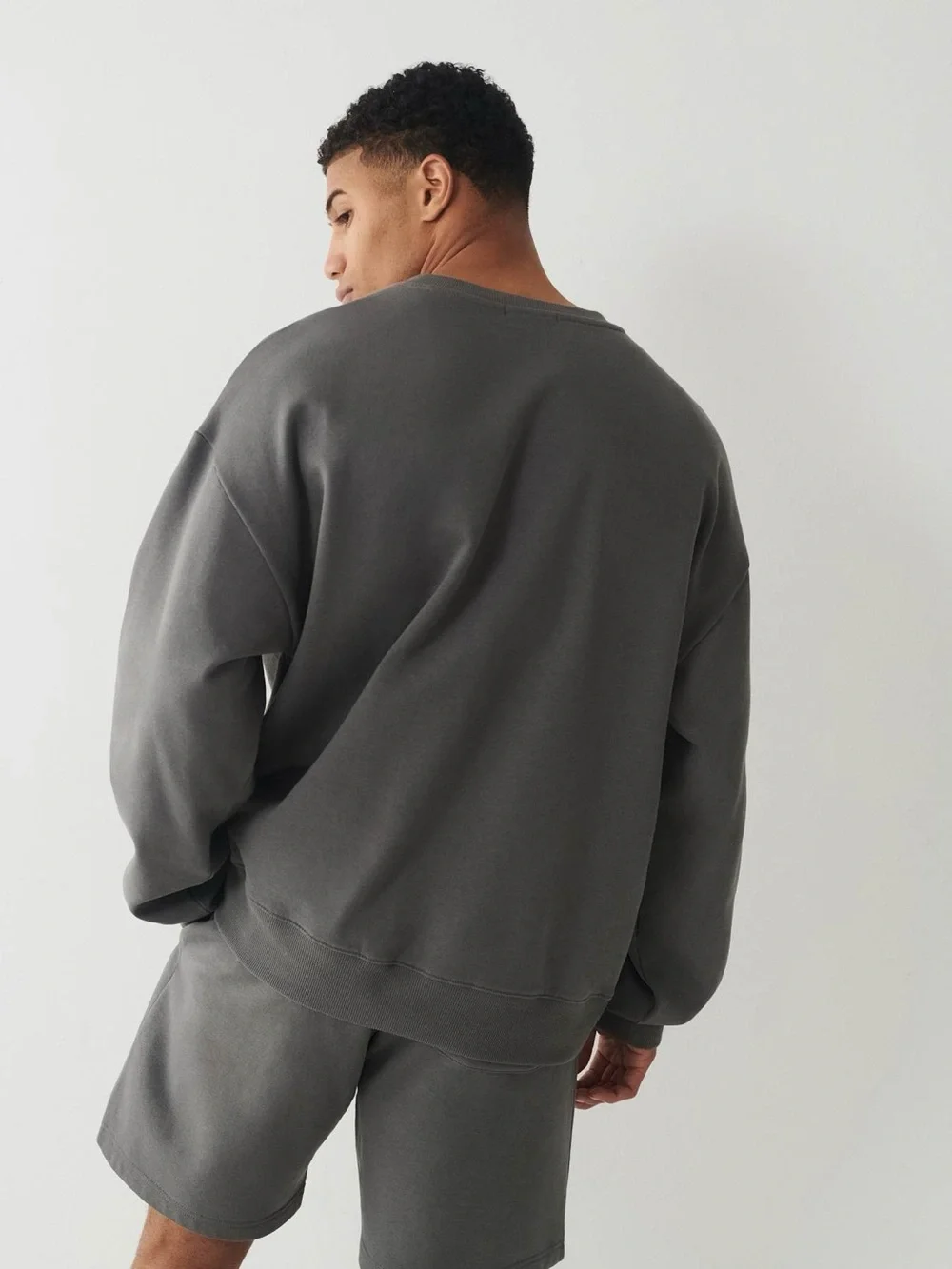 True Religion Buddha Relaxed Sweatshirt Gray Graphic Pullover Size Large